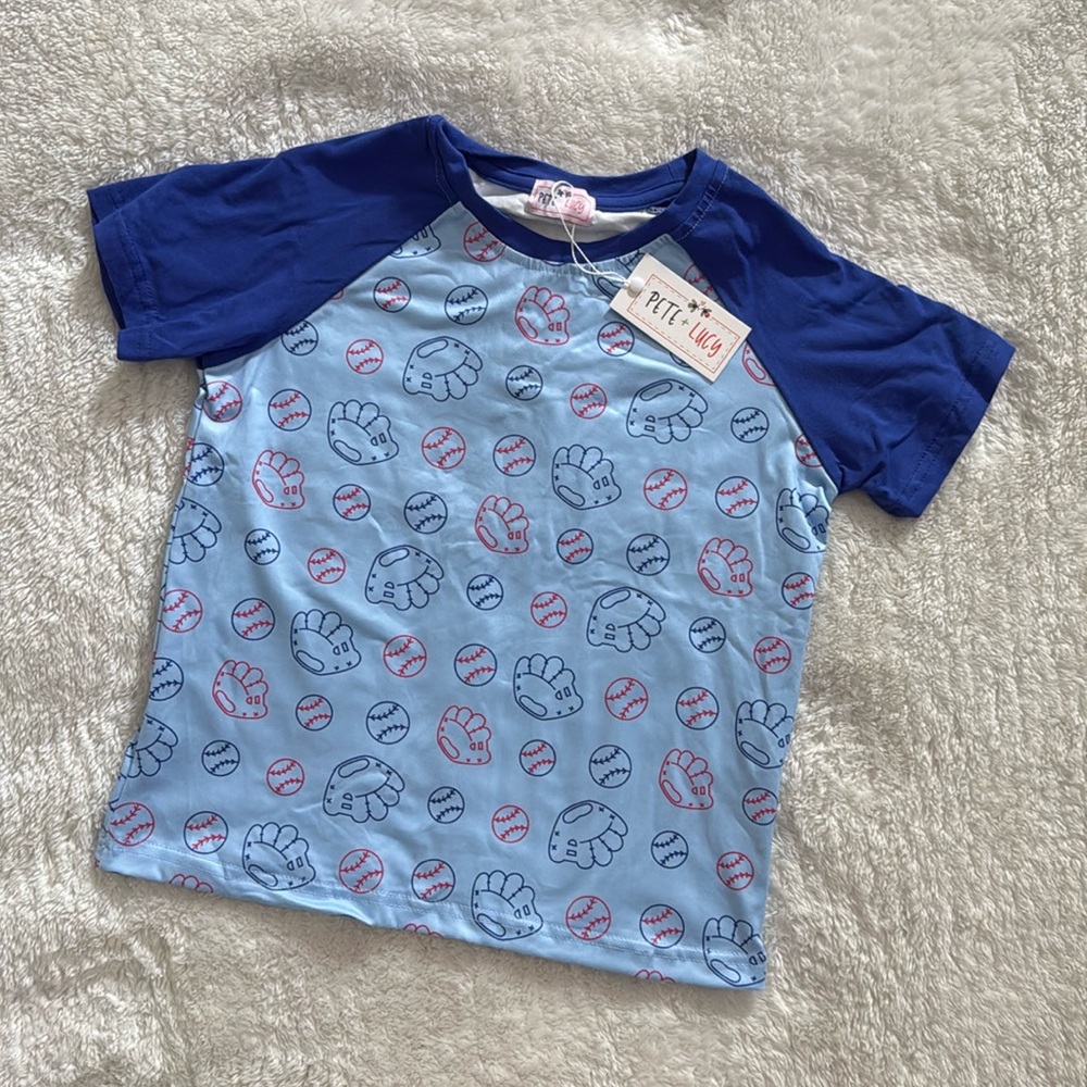 Boys Baseball Shirt